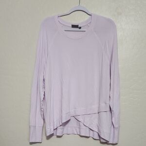Athleta Lavender Long Sleeve Women's Tee